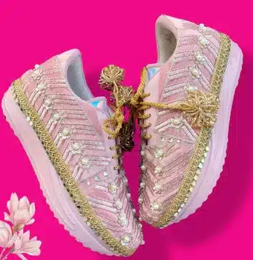 Rosy Spark Slip-Ons
